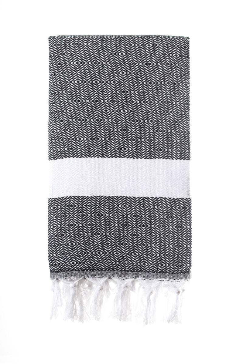 Dlebay Turkish Beach Towel Oversized 39" X 72" – 2 Pack, Quick-Dry & Sand-Free - View #6